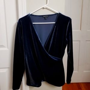 J Crew Factory Wrap Top